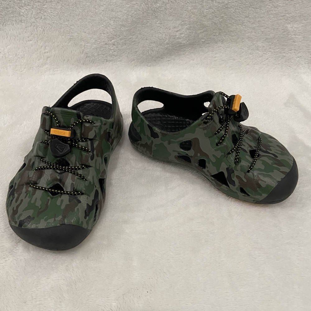 KEEN Rio Sandal (Toddler), Brown Camo, 6 M US Toddler